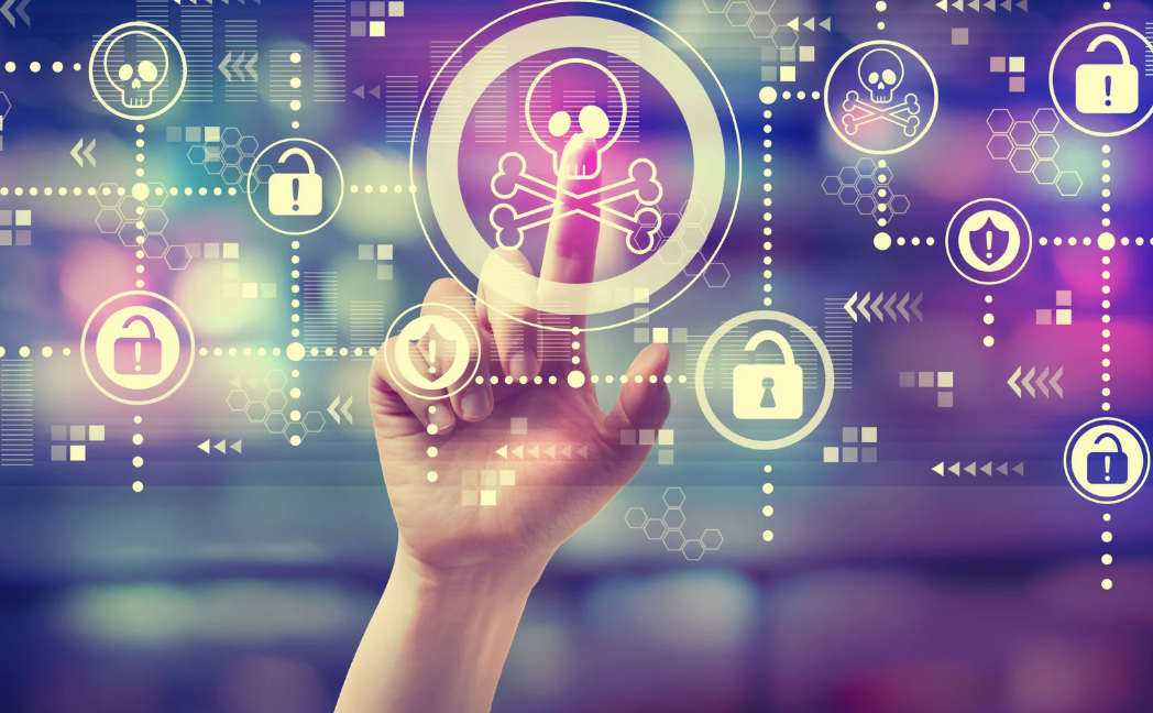 Illustration arnaque crypto — fraudeur ciblant un investisseur en ligne